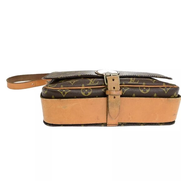 LOUIS VUITTON Cartouchiere GM Shoulder Bag Monogram Leather Brown France M51252 - Picture 13 of 16